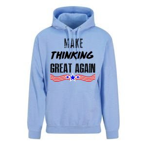 Make Thinking Great Again Unisex Surf Hoodie