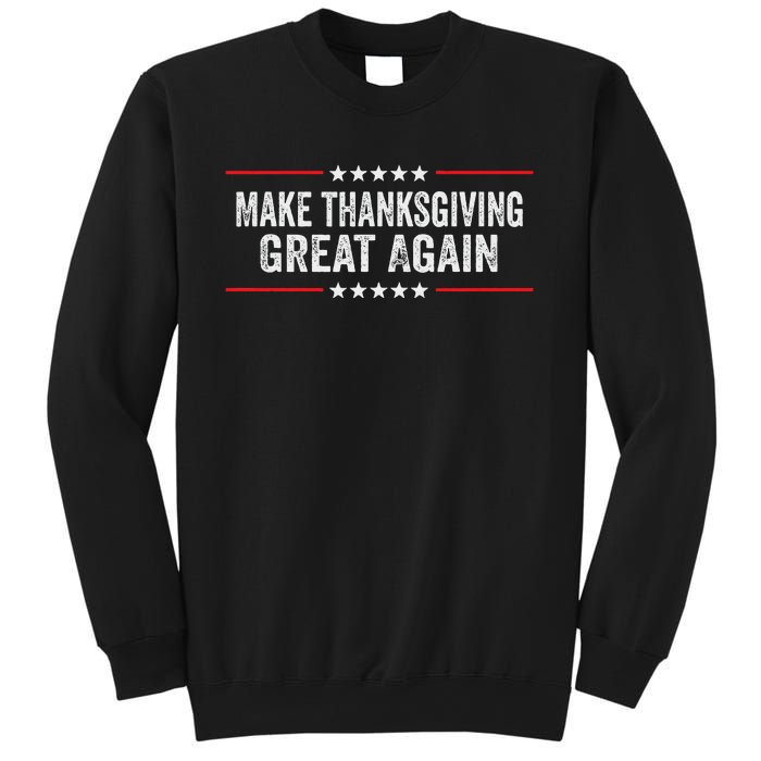 Make Thanksgiving Great Again Thanksgiving Turkey Costume Gift Sweatshirt