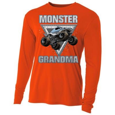 Monster Truck Grandma Cooling Performance Long Sleeve Crew