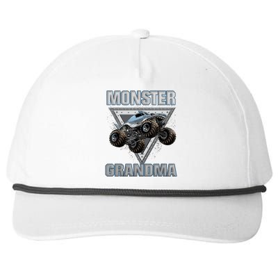 Monster Truck Grandma Snapback Five-Panel Rope Hat