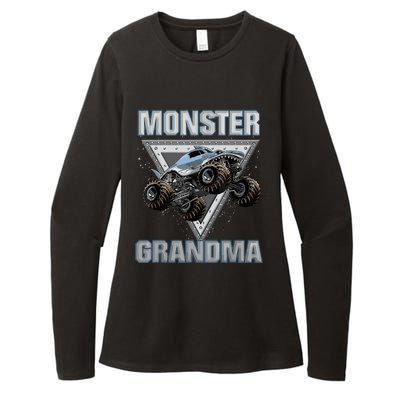 Monster Truck Grandma Womens CVC Long Sleeve Shirt