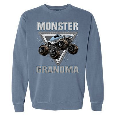 Monster Truck Grandma Garment-Dyed Sweatshirt