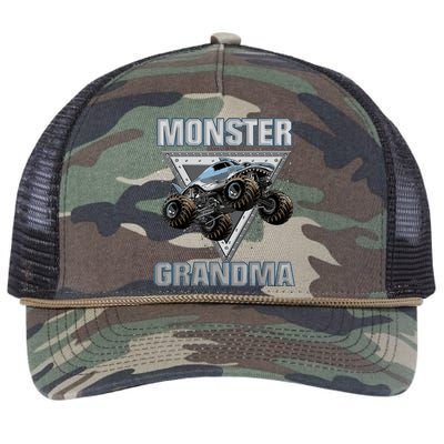 Monster Truck Grandma Retro Rope Trucker Hat Cap