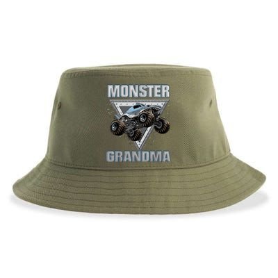 Monster Truck Grandma Sustainable Bucket Hat