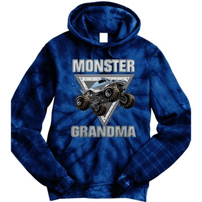 Monster Truck Grandma Tie Dye Hoodie