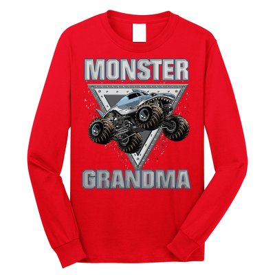 Monster Truck Grandma Long Sleeve Shirt