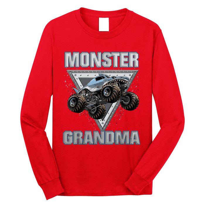 Monster Truck Grandma Long Sleeve Shirt