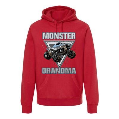 Monster Truck Grandma Premium Hoodie