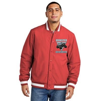 Monster Truck Grandma Insulated Varsity Jacket