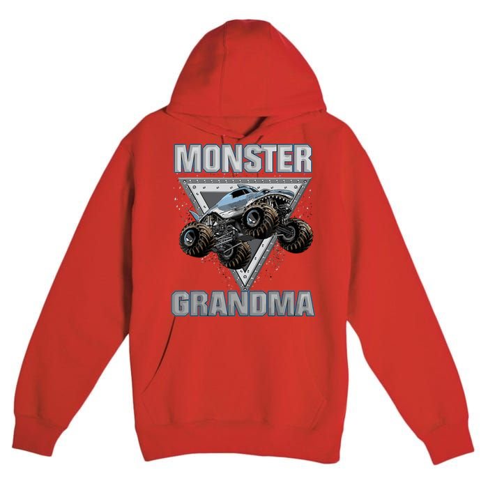 Monster Truck Grandma Premium Pullover Hoodie