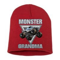 Monster Truck Grandma Short Acrylic Beanie