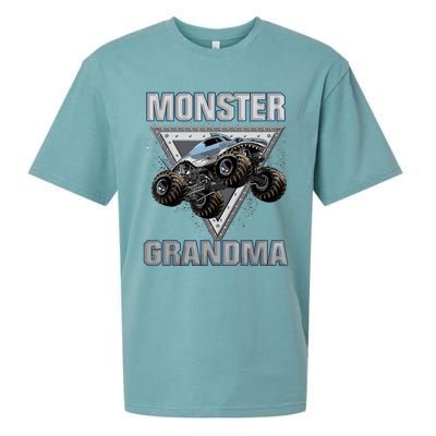 Monster Truck Grandma Sueded Cloud Jersey T-Shirt