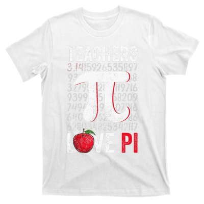 Math Teachers Geek Love Pi Symbol  Pi Day T-Shirt