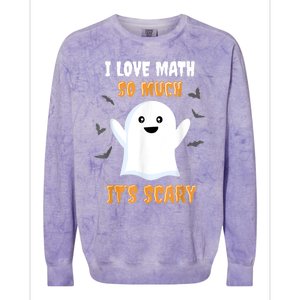 Math Teacher Halloween Funny Math Class School Mathematician Colorblast Crewneck Sweatshirt