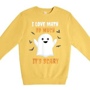 Math Teacher Halloween Funny Math Class School Mathematician Premium Crewneck Sweatshirt