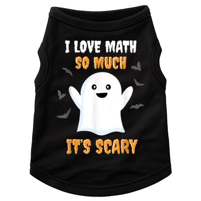 Math Teacher Halloween Funny Math Class School Mathematician Doggie Tank