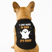 Math Teacher Halloween Funny Math Class School Mathematician Doggie Tank