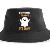 Math Teacher Halloween Funny Math Class School Mathematician Sustainable Bucket Hat