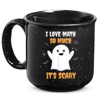 Math Teacher Halloween Funny Math Class School Mathematician 15oz Campfire Ceramic Mug