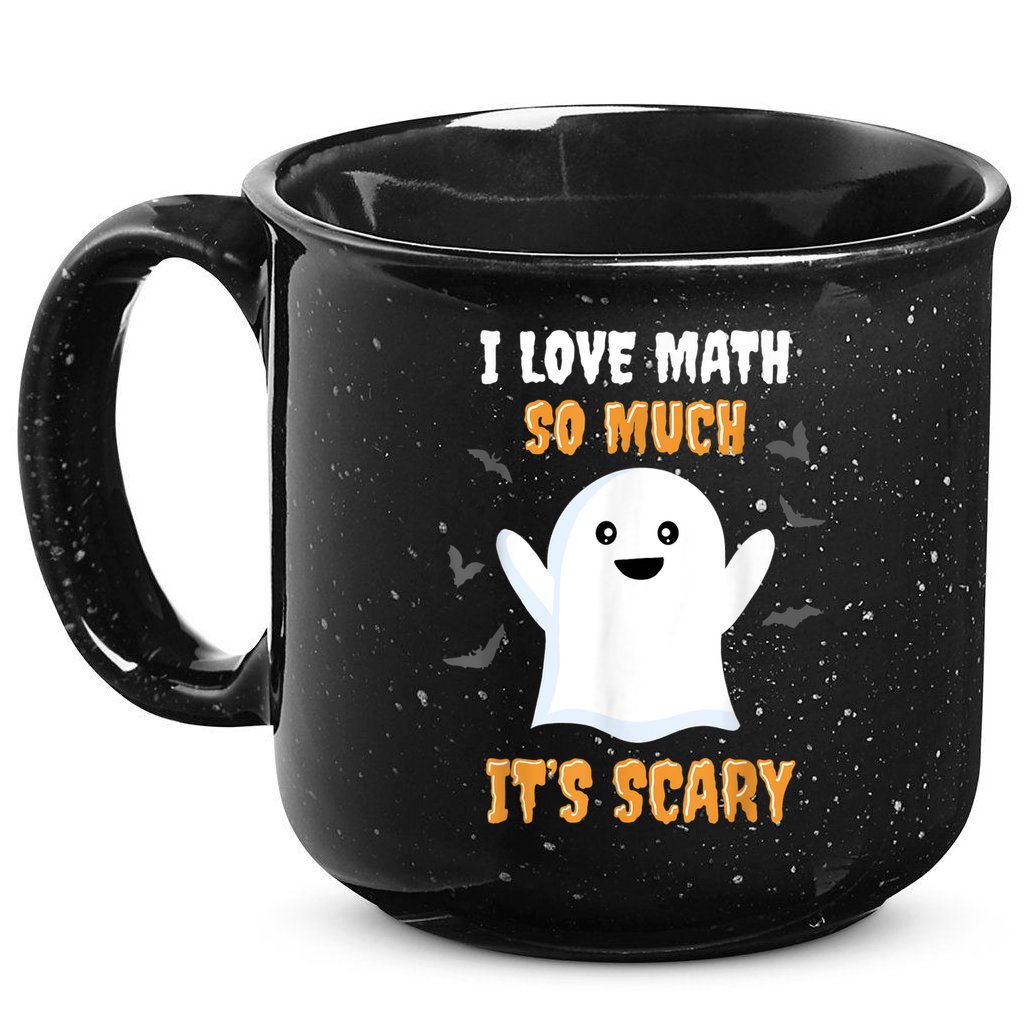Math Teacher Halloween Funny Math Class School Mathematician 15oz Campfire Ceramic Mug