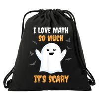 Math Teacher Halloween Funny Math Class School Mathematician Drawstring Bag
