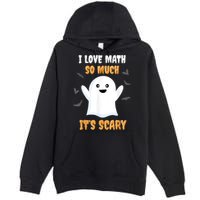 Math Teacher Halloween Funny Math Class School Mathematician Premium Pullover Hoodie