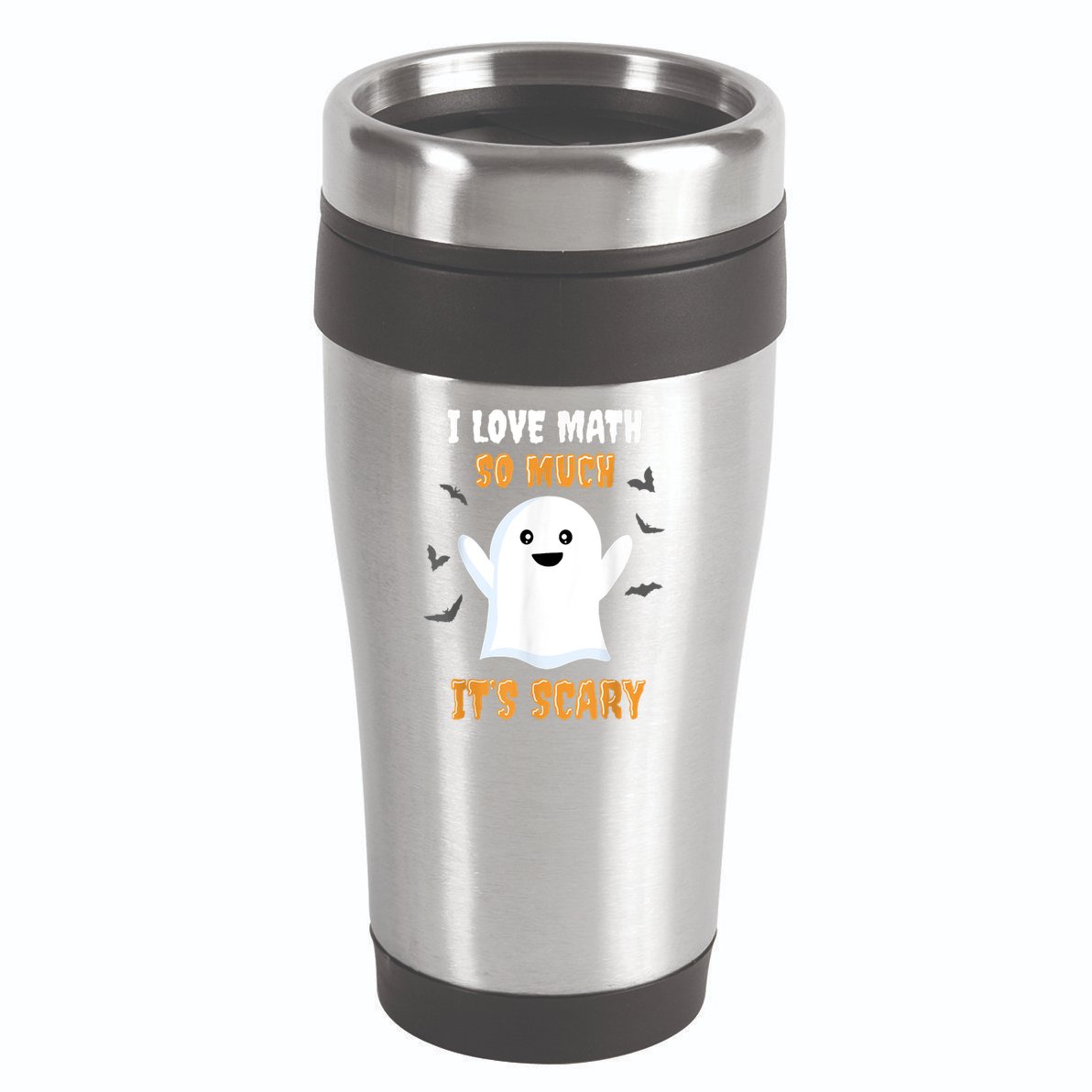 Math Teacher Halloween Funny Math Class School Mathematician 16oz Travel Tumbler