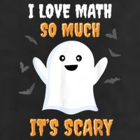 Math Teacher Halloween Funny Math Class School Mathematician Large Microfiber Waffle Golf Towel