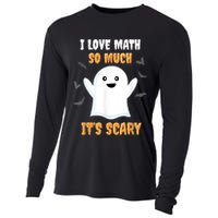 Math Teacher Halloween Funny Math Class School Mathematician Cooling Performance Long Sleeve Crew