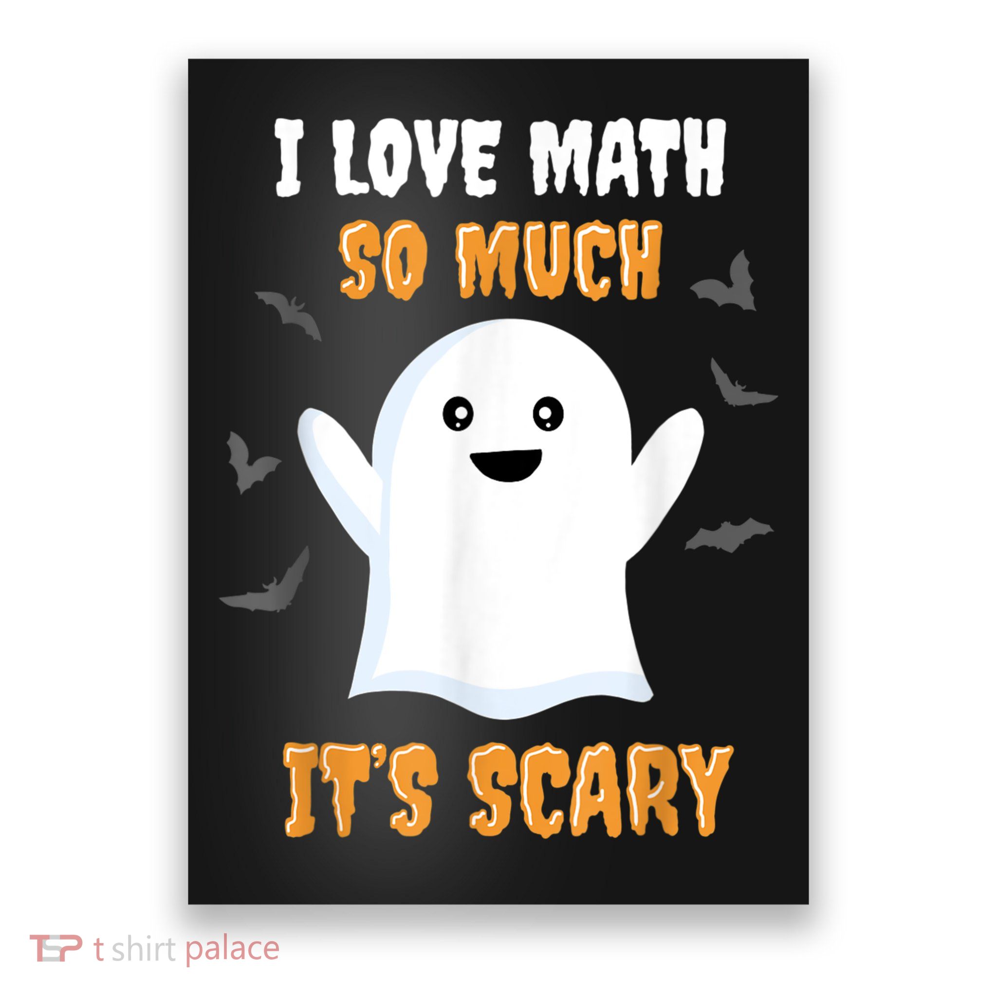 Math Teacher Halloween Funny Math Class School Mathematician Poster