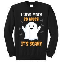 Math Teacher Halloween Funny Math Class School Mathematician Tall Sweatshirt