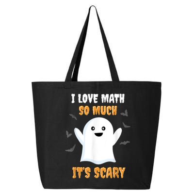 Math Teacher Halloween Funny Math Class School Mathematician 25L Jumbo Tote