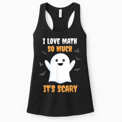 Math Teacher Halloween Funny Math Class School Mathematician Womens Tank Top