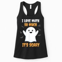 Math Teacher Halloween Funny Math Class School Mathematician Womens Tank Top
