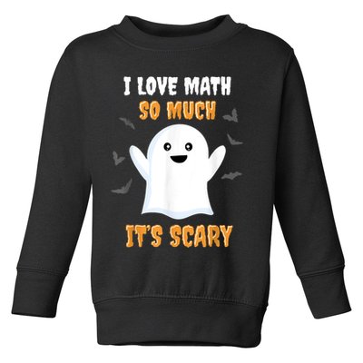 Math Teacher Halloween Funny Math Class School Mathematician Toddler Sweatshirt