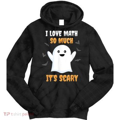 Math Teacher Halloween Funny Math Class School Mathematician Tie Dye Hoodie