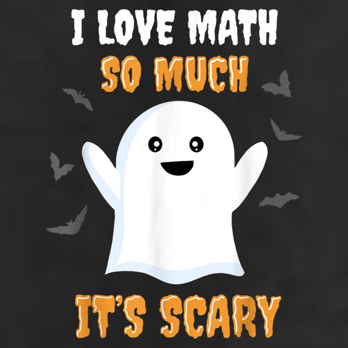 Math Teacher Halloween Funny Math Class School Mathematician Golf Towel