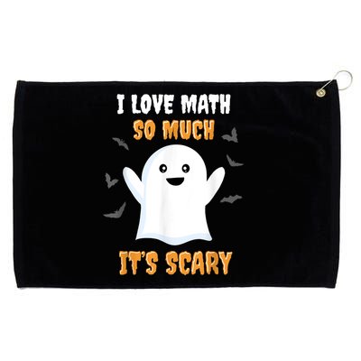 Math Teacher Halloween Funny Math Class School Mathematician Grommeted Golf Towel