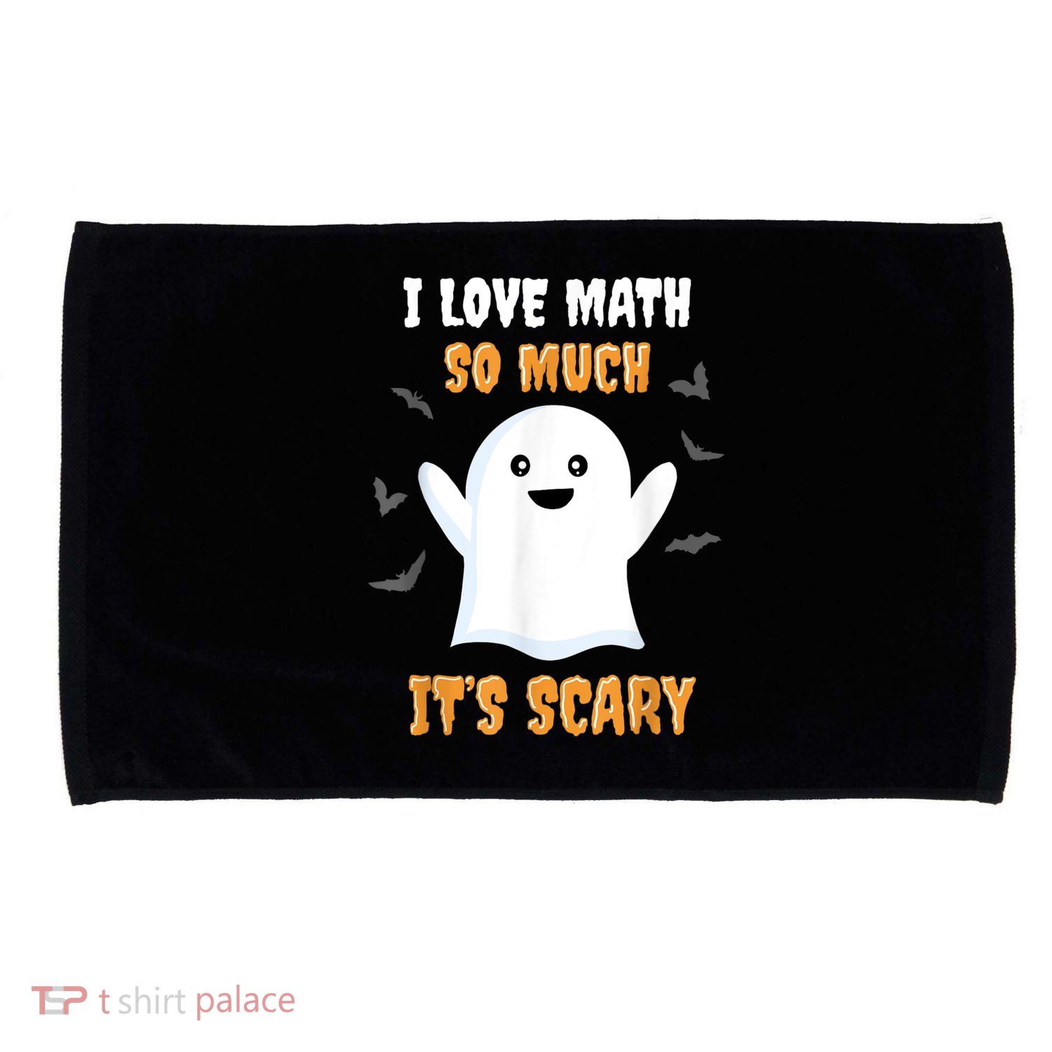 Math Teacher Halloween Funny Math Class School Mathematician Microfiber Hand Towel