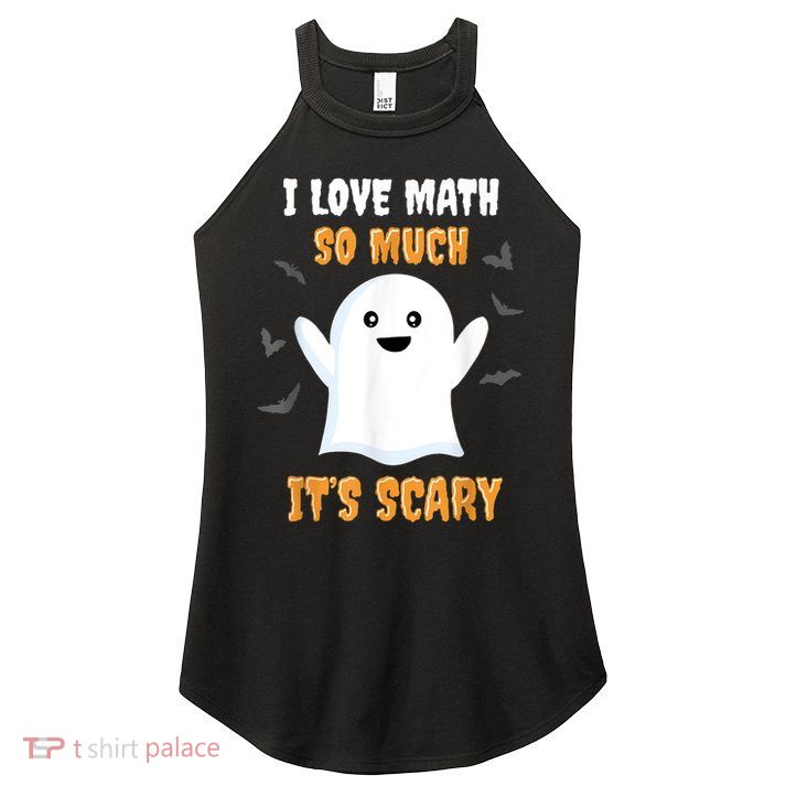 Math Teacher Halloween Funny Math Class School Mathematician Women's Perfect Tri Rocker Tank