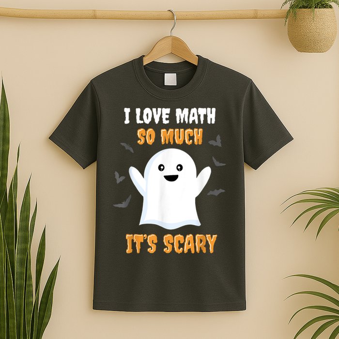 Math Teacher Halloween Funny Math Class School Mathematician T-Shirt