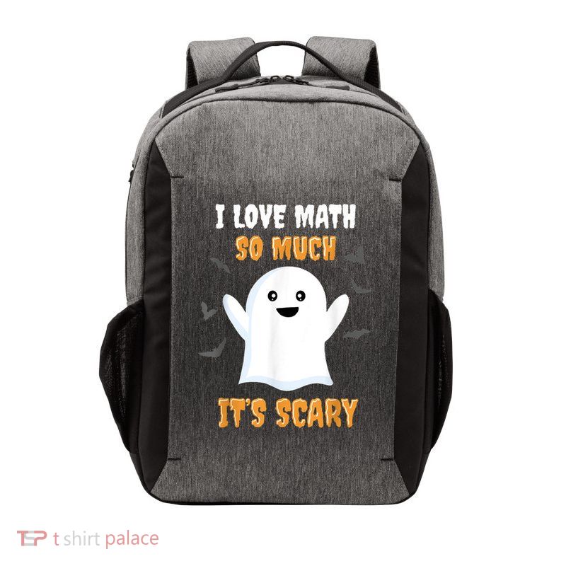 Math Teacher Halloween Funny Math Class School Mathematician Vector Backpack