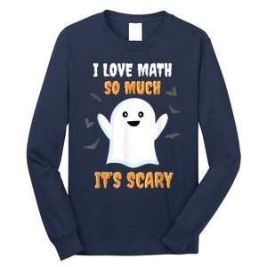 Math Teacher Halloween Funny Math Class School Mathematician Long Sleeve Shirt