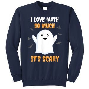 Math Teacher Halloween Funny Math Class School Mathematician Tall Sweatshirt