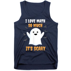 Math Teacher Halloween Funny Math Class School Mathematician Tank Top