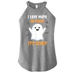 Math Teacher Halloween Funny Math Class School Mathematician Women's Perfect Tri Rocker Tank