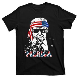 Merica Trump Happy 4th Of July Trump T-Shirt