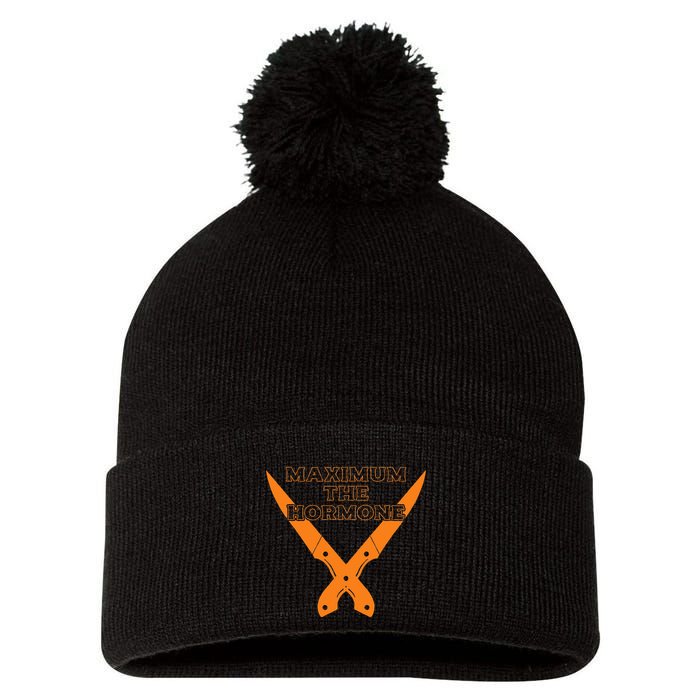 Maximum The Hormone Pom Pom 12in Knit Beanie