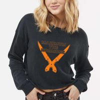Maximum The Hormone Cropped Pullover Crew