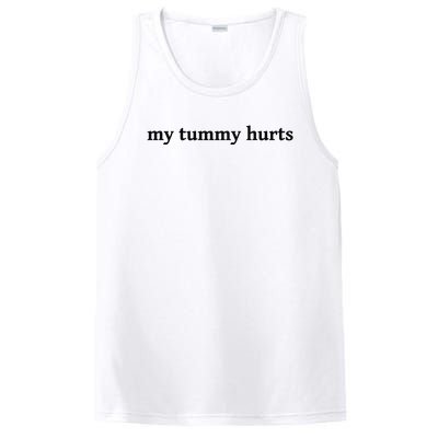 My Tummy Hurts Funny PosiCharge Competitor Tank